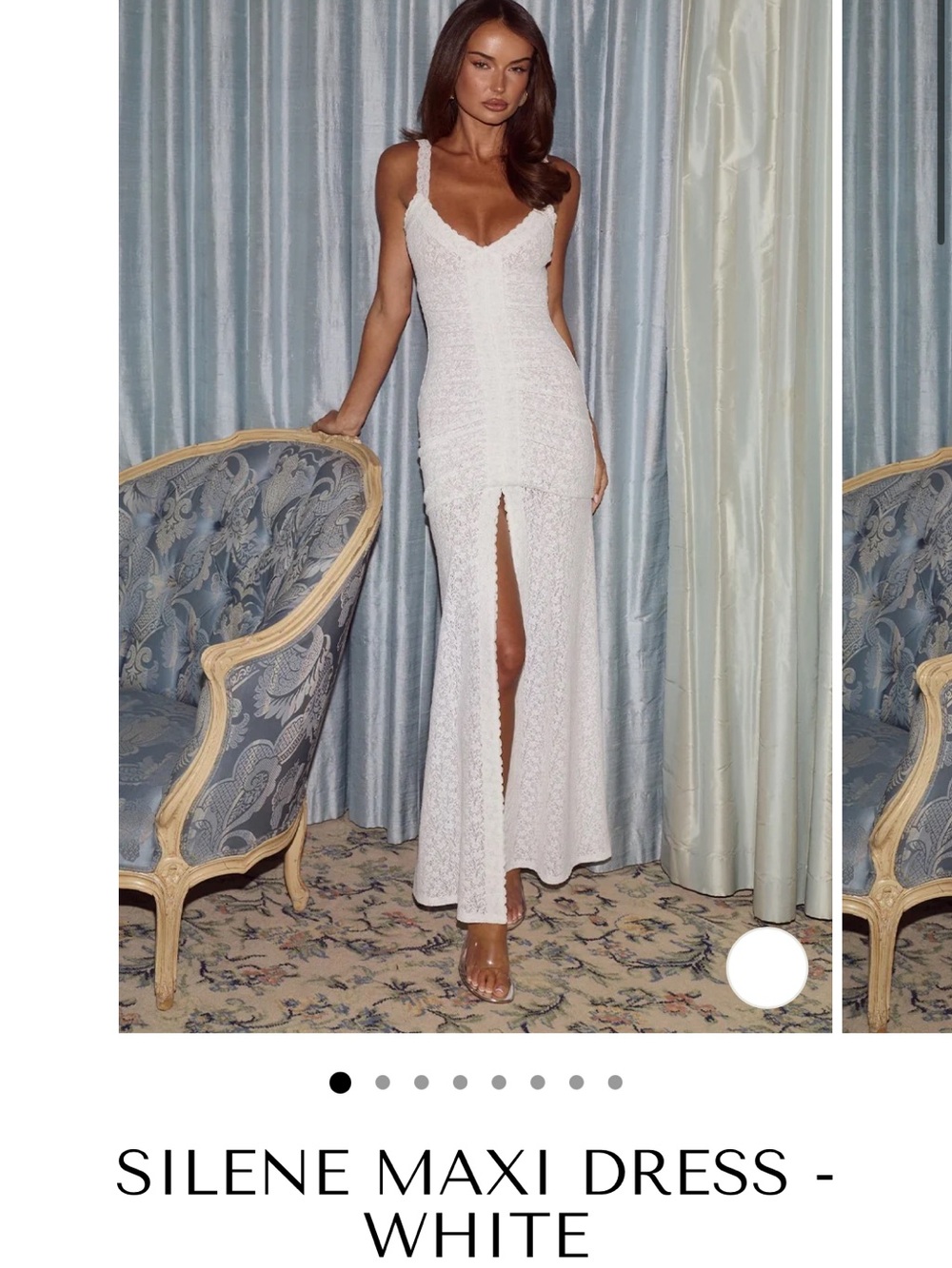 Jaus White Dress